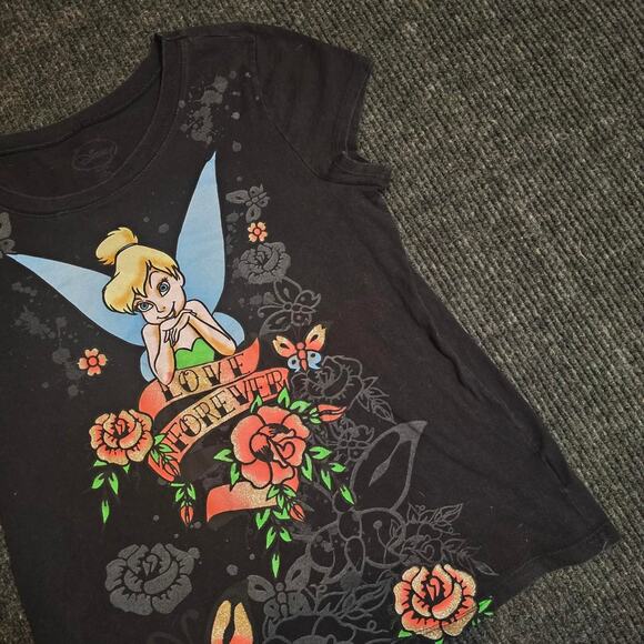 Ed hardy style tinkerbell tee - Picture 3 of 3